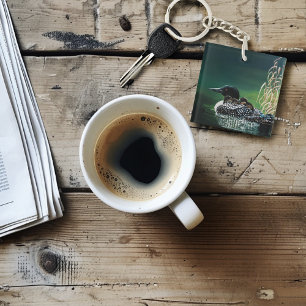 Loon Family Outing Schlüsselanhänger