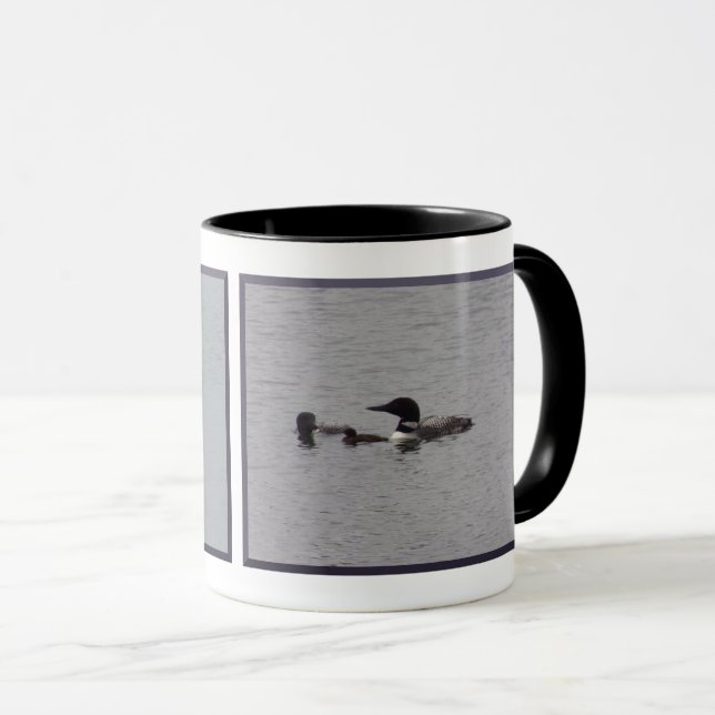 Loon Family Tasse (VorderseiteRechts)