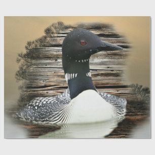 Loon Geschenkpapier