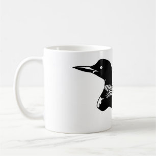 Loon Illustration Kaffeepause Tasse