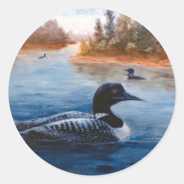 Loon Lake Sticker (Vorderseite)