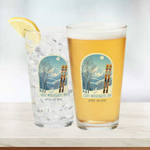 Loon Mountain NH Urlaub Après-Ski-Shotglas Glas