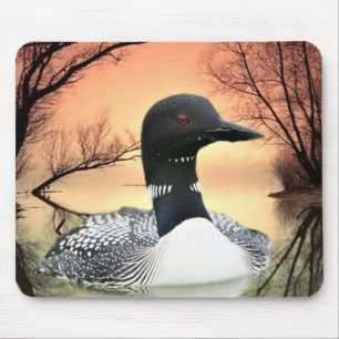 Loon Reflections Mousepad