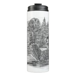 Loon Spread Wings Thermal Tumbler Thermosbecher