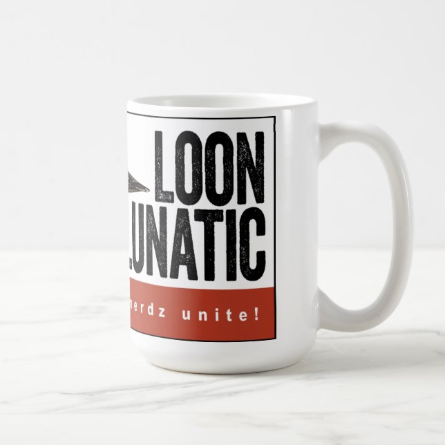 Loon-verrückte Tasse (Rechts)