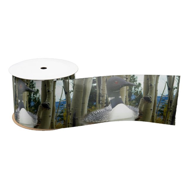 Loon Wilderness Satinband (Spule)