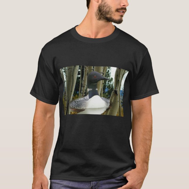 Loon Wilderness T-Shirt (Vorderseite)