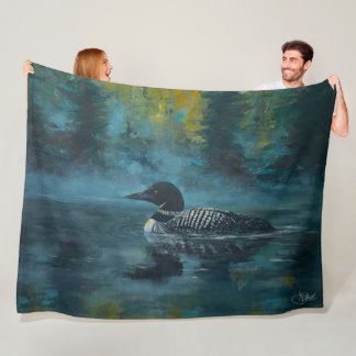 Loonell - Loon Ente Fleecedecke