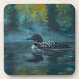 Loonell - Loon Ente Getränkeuntersetzer