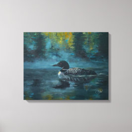 Loonell - Loon Ente Leinwanddruck