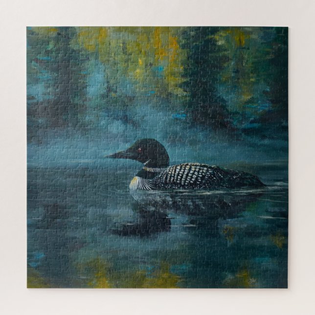 Loonell - Loon Ente Puzzle (Vertikal)