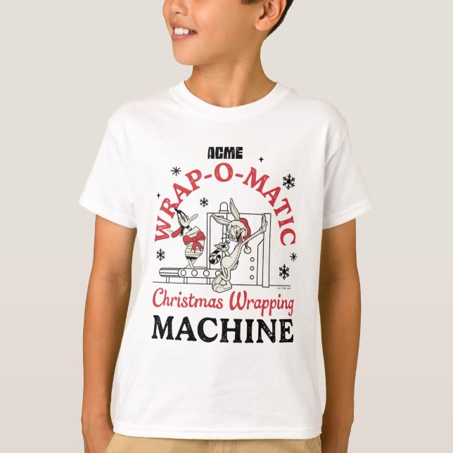 LOONEY TUNES™ | ACME Wrap-O-Matic Wrapping Machine T-Shirt (Vorderseite)