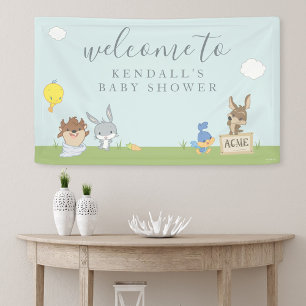 LOONEY TUNES™ Babydusche Willkommen Banner