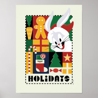 LOONEY TUNES™ BUGS BUNNY™ Holidays Abzeichen Poster
