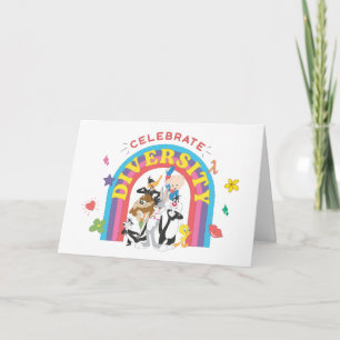 LOONEY TUNES™ - Celebrate Diversity Pride Rainbow Karte