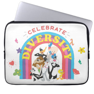 LOONEY TUNES™ - Celebrate Diversity Pride Rainbow Laptopschutzhülle