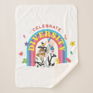 LOONEY TUNES™ - Celebrate Diversity Pride Rainbow Sherpadecke