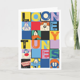 LOONEY TUNES™ Character Checker Blocks Karte