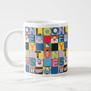 LOONEY TUNES™ Character Schachbrett Blocks Jumbo-Tasse
