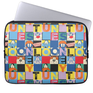 LOONEY TUNES™ Character Schachbrett Blocks Laptopschutzhülle