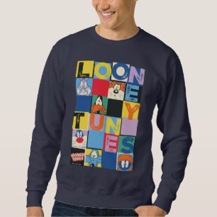 LOONEY TUNES™ Character Schachbrett Blocks Sweatshirt