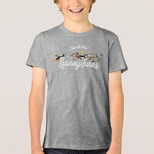LOONEY TUNES™-Charaktere laufen Tri-Blend Shirt