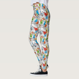 LOONEY TUNES™ Color Pop Muster Leggings