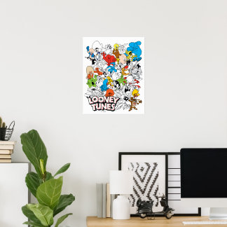 LOONEY TUNES™ Color Pop Muster Poster