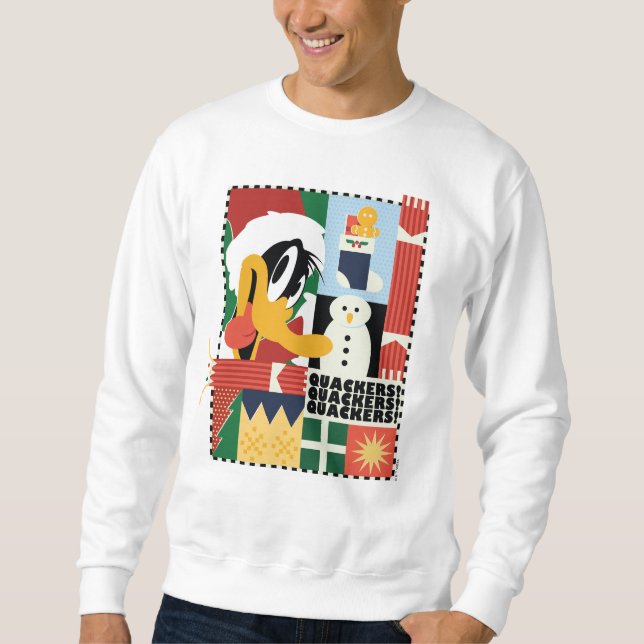 LOONEY TUNES™ DAFFY DUCK™ Holiday Quacker Sweatshirt (Vorderseite)