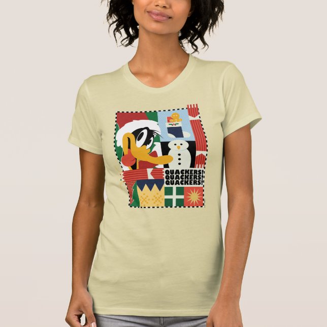 LOONEY TUNES™ DAFFY DUCK™ Holiday Quacker T-Shirt (Vorderseite)