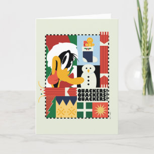 LOONEY TUNES™ DAFFY DUCK™ Holiday Quackers Feiertagskarte