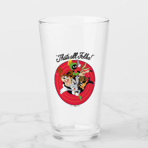 LOONEY TUNES™ "DAS IST ALLES FOLKS!™" Bullseye Gro Glas