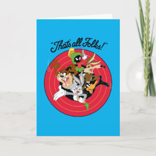 LOONEY TUNES™ "DAS IST ALLES FOLKS!™" Bullseye Gro Karte
