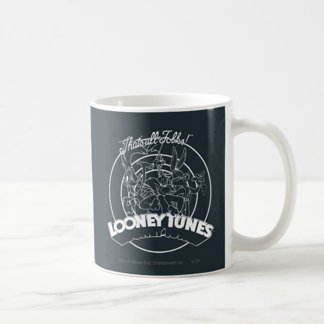 LOONEY TUNES™, DAS IST ALLES FOLKS!™ KAFFEETASSE (Rechts)