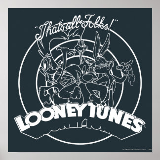 LOONEY TUNES™, DAS IST ALLES FOLKS!™ POSTER