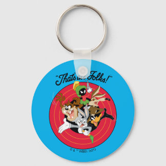 LOONEY TUNES™ "DAS SIND ALLE FOLKS!™" Bullseye Gro Schlüsselanhänger