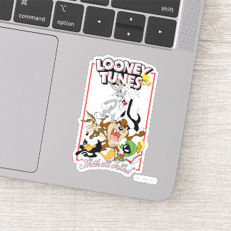 LOONEY TUNES™ "DAS SIND ALLE FOLKS!™" Gruppenstape Aufkleber