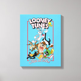 LOONEY TUNES™ "DAS SIND ALLE FOLKS!™" Gruppenstape Leinwanddruck