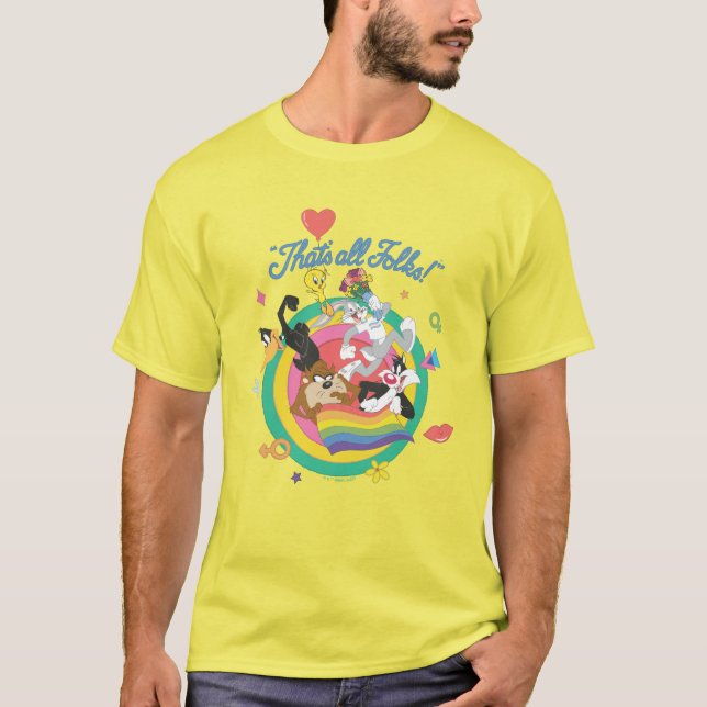 LOONEY TUNES™ - Das sind alle Leute! Pride Bullsey T-Shirt (Vorderseite)