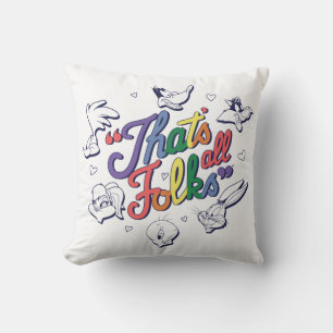 LOONEY TUNES™ - Das sind alle Leute! Stolzes Abzei Kissen