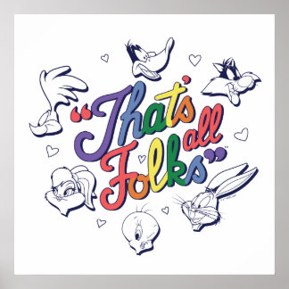 LOONEY TUNES™ - Das sind alle Leute! Stolzes Abzei Poster