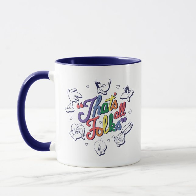 LOONEY TUNES™ - Das sind alle Leute! Stolzes Abzei Tasse (Links)
