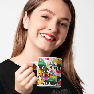 LOONEY TUNES™ Emoji Pattern Tasse