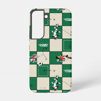 LOONEY TUNES™ Fußballrastermuster Samsung Galaxy Hülle