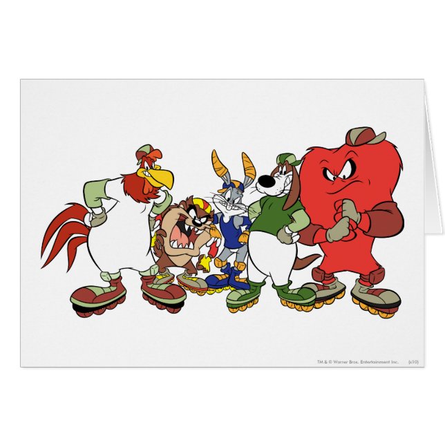 LOONEY TUNES™ Gruppe Baseball-Bild (Vorderseite (Horizontal))