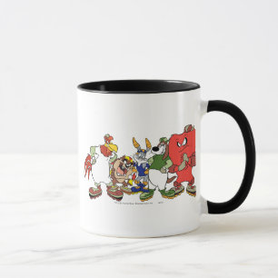 LOONEY TUNES™ Gruppen-Rollerblade-Bild Tasse