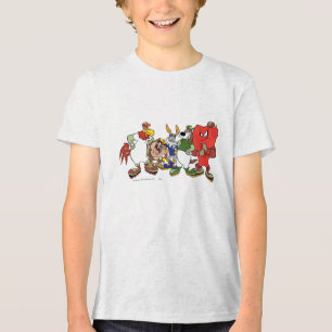 LOONEY TUNES™ Gruppen-Rollerblade-Bild Tri-Blend Shirt