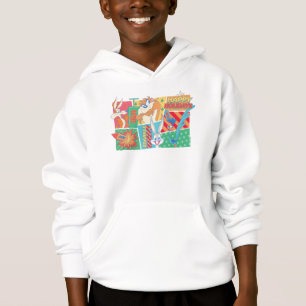 LOONEY TUNES™ Happy-Holidays-Muster Hoodie