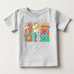 LOONEY TUNES™   Happy Holidays Pattern Baby T-shirt
