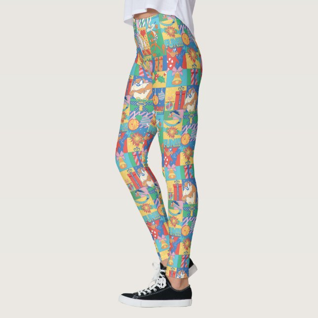 LOONEY TUNES™ | Happy Holidays Weihnachtsmuster Leggings (Links)